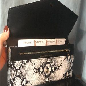 Aldo snake skin Passport holder